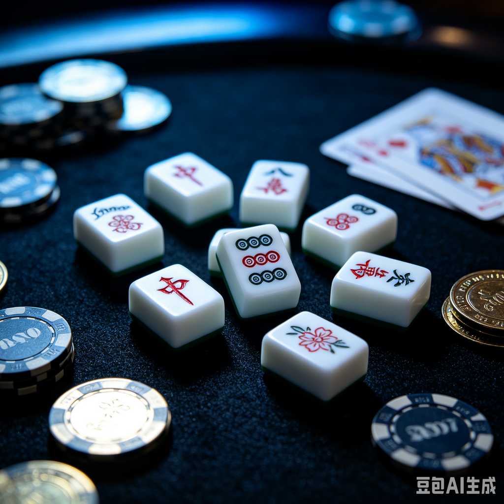 bright color mahjong tiles