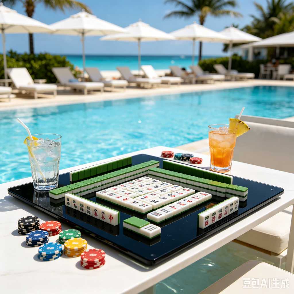 mahjong table mat