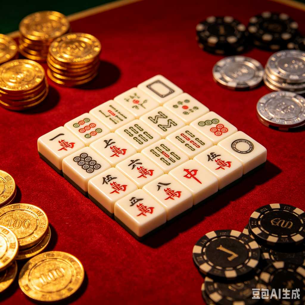 acrylic mahjong set